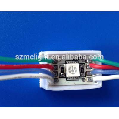 RGB small size 1led module 5050smd waterproof high brightness ce rohs